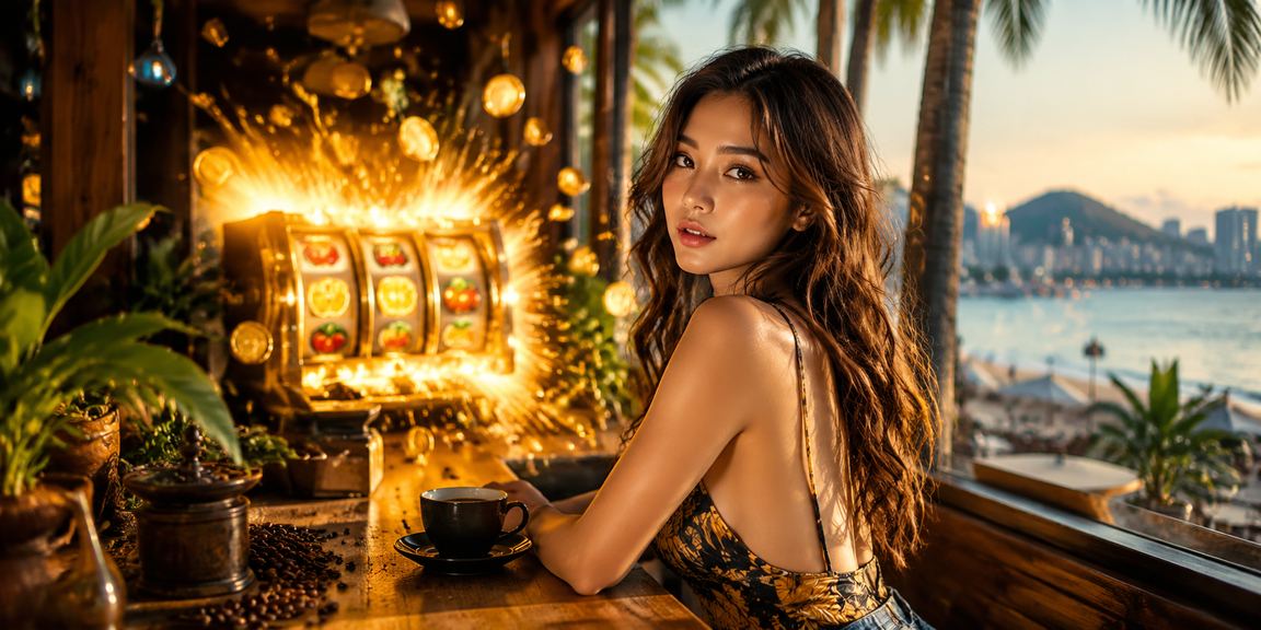 Người dùng tại Nha Trang thư giãn với cà phê buổi sáng và trải nghiệm game trực tuyến trên điện thoại