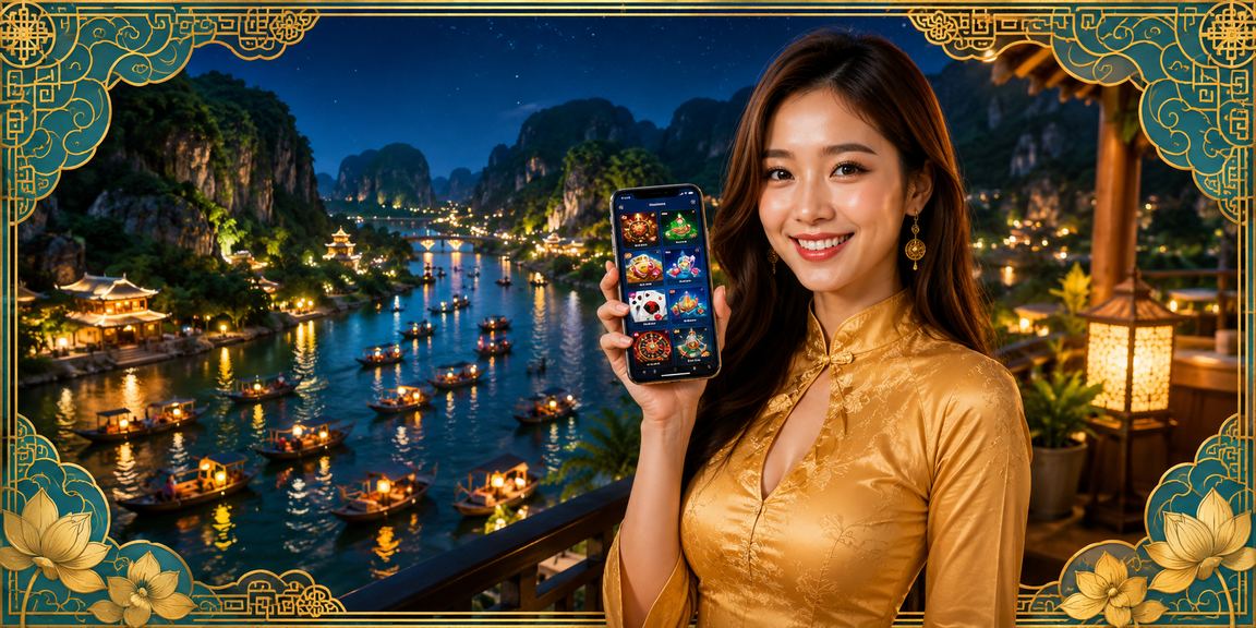 Người dùng tại Ninh Bình xem kèo cược thể thao qua ứng dụng điện thoại trong không gian yên tĩnh